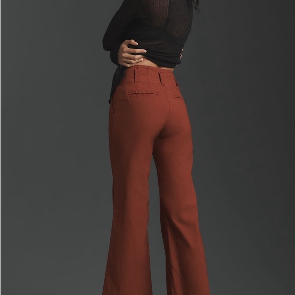 Rust Flare Pants - Picture 2 of 5